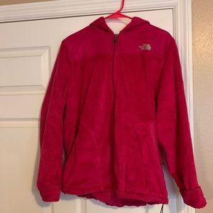 North Face jacket with hoodie